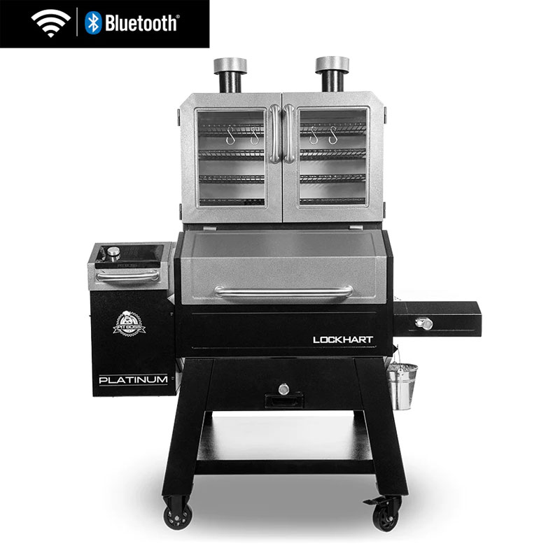 Wood Pellet Grill and Smoker with PID Controller, 8-in-1 Outdoor