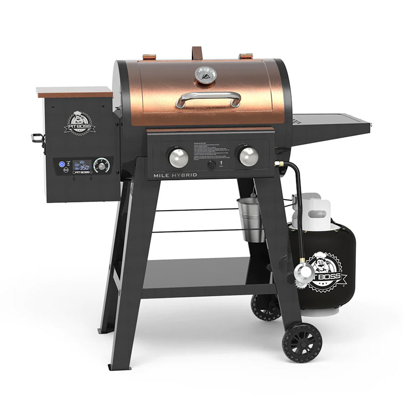 Pit Boss Mile Hybrid Wood Pellet Grill